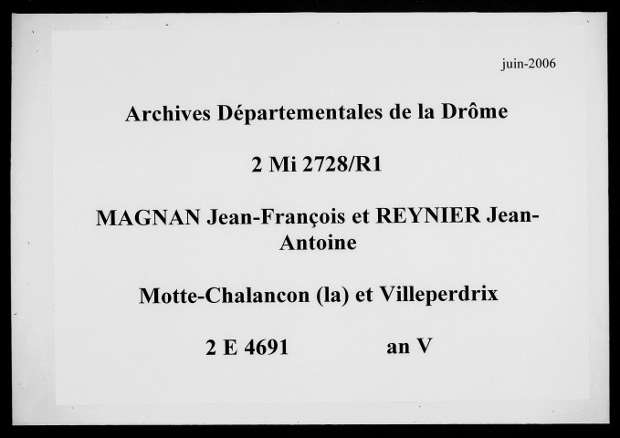 5 ventôse-1er jour complémentaire an V