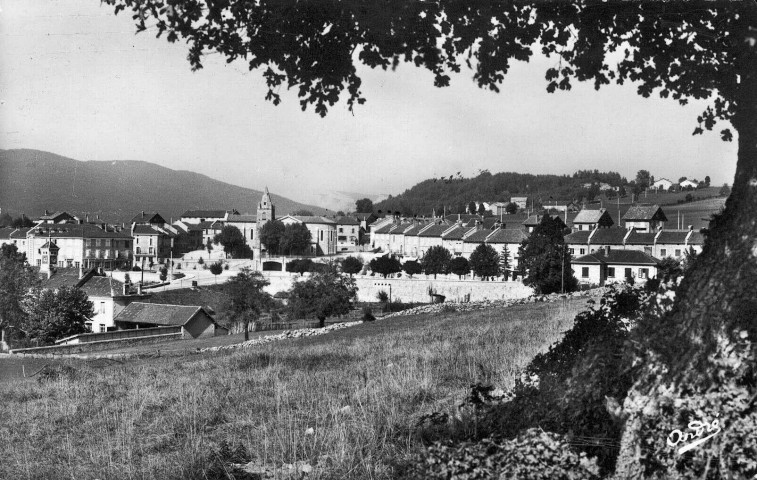 Vue générale du village.