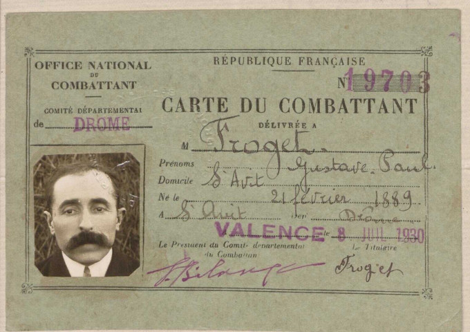 Froget, Gustave Paul