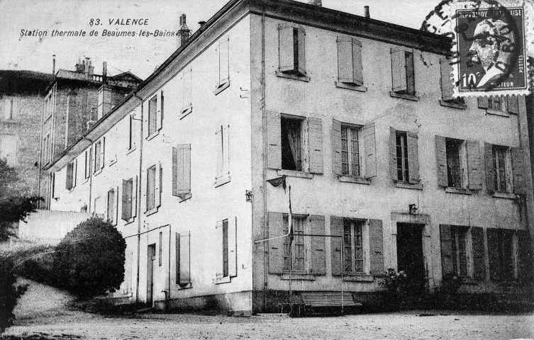 L'établissement thermal des Baumes.