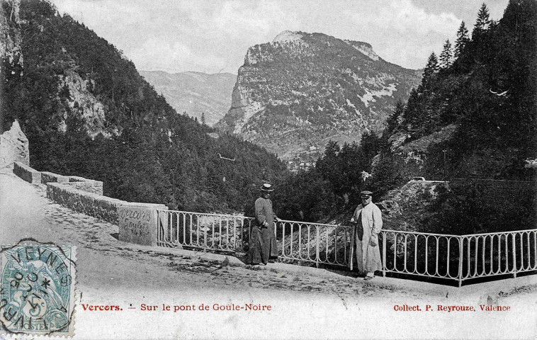 La route des Goulets.