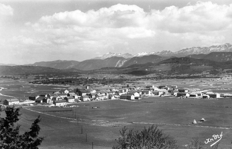 Vue panoramique du village.