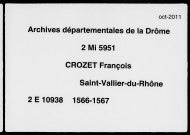 1er février 1566-13 janvier 1567