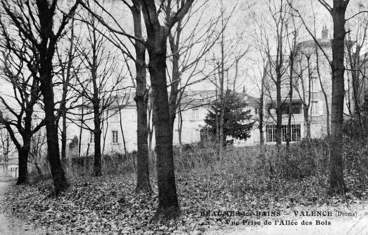L'établissement thermal des Baumes.