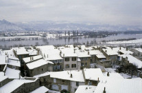 Valence.- Neige sur la ville.