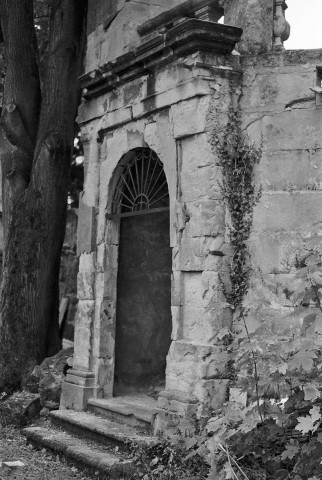 Romans-sur-Isère. - Le Calvaire des Récollets pendant les travaux d'urgence.