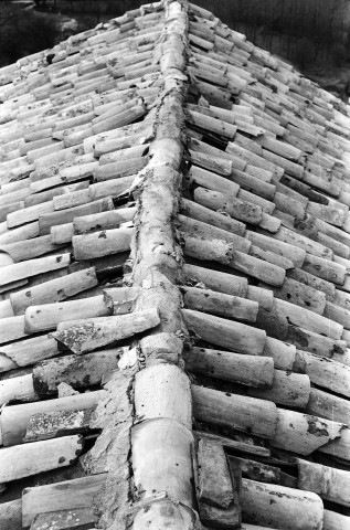 Chantemerle-lès-Blés.- Faîtage de la nef de l'église Notre-Dame.