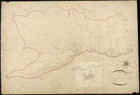 Section H1, Archiane, Menée et Bénévise. Archiane (hameau, parcelles n° 96-146) (agrandissement).