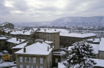 Valence.- Neige sur la ville.