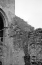 Allan. - Ancien mur de la nef chapelle Barbara.