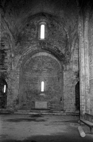 Lachau.- Le chœur de la chapelle Notre-Dame de Calma.