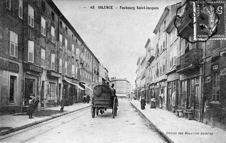 Le faubourg Saint-Jacques.