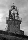 Venterol.- Le campanile du clocher de l'église Notre-Dame.