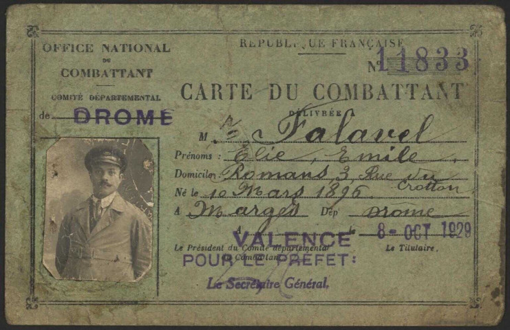 Falavel, Élie Émile