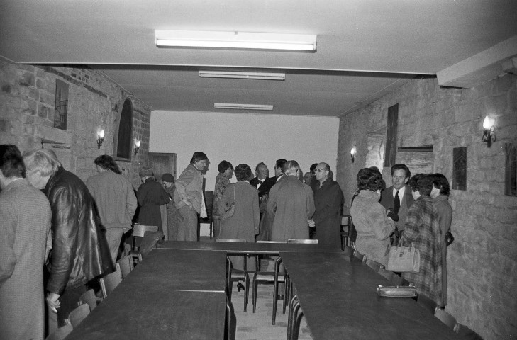 La Motte-de-Galaure. - Assemblée générale de Trésors Drômois le 28 novembre 1981.