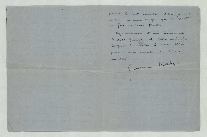 LAS relative à madame Le Cardonnel.