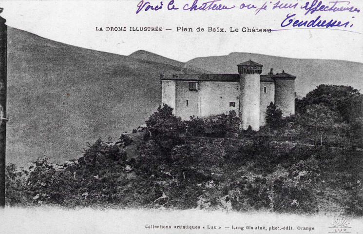 Le château de Montrond.