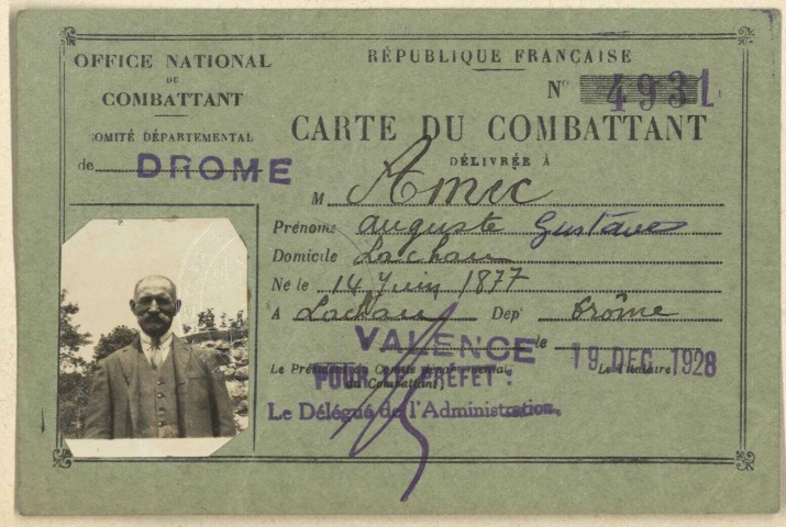 Amic, Auguste Gustave