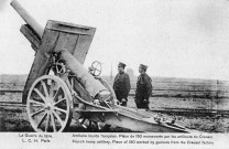 Artillerie lourde française, pièce de 150.