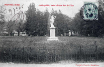 Le Jardin Public, la statue de l'Air (1889).