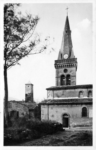 L'église Saint Jean-Baptiste.