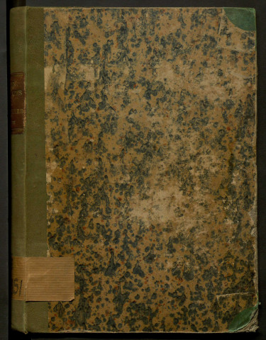 Table alphabétique (1825-1848).