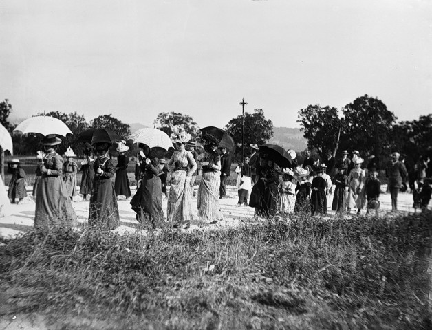 Saint-Thomas-en-Royans.- Procession du 15 août 1900.