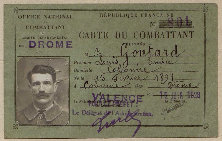 Gontard, Louis Émile