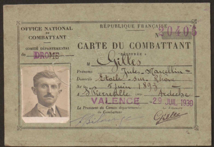 Gilles, Jules Marcellin