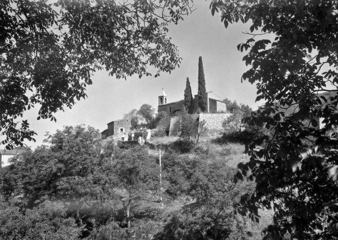 Saint-Benoît-en-Diois.- Vue du village