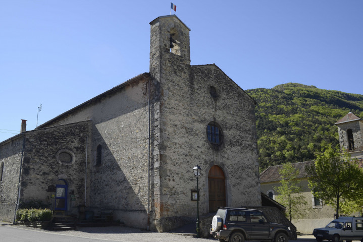 Saint-Julien-en-Quint.- Le temple.