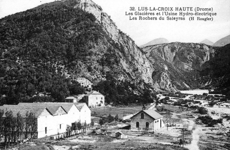 Vue générale du hameau des Glacières.