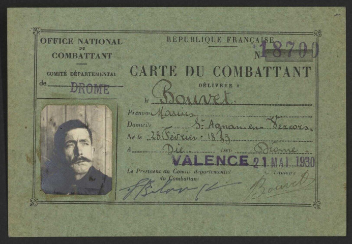 Bouvet, Marius Ferdinand