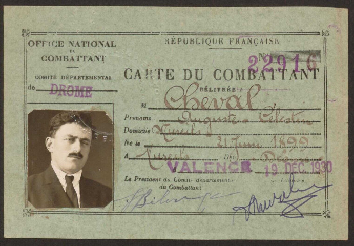 Cheval, Auguste Célestin