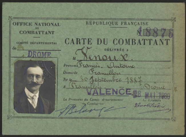 Venoux, Francis Antoine