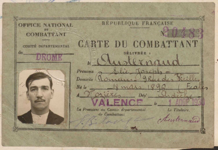 Austernaud, Élie Joseph