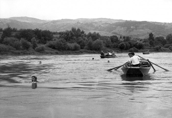 La descente du Rhône.