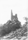 Lieu non identifié. - Ruine d'une tour.