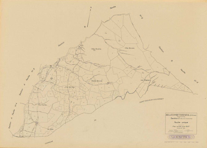 C, Le Pré de Mas. 1937.