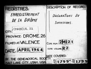 5 frimaire an VIII - 30 nivôse an IX