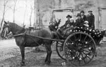 Calèche de la fête des Bouviers.