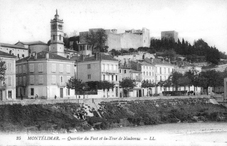 Vue du quartier du Fust.