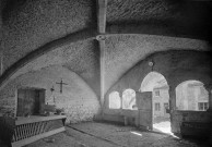 Die. - La salle du chapitre de l'abbaye de Valcroissant.