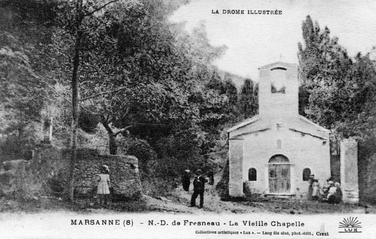 Marsanne.- La chapelle Notre-Dame de Fresneau.