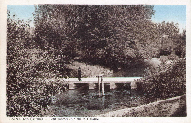 Pont sur la Galaure.