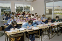 Montélimar.- Classe de l'école élémentaire les Champs, rue Hippolyte Chauchard.