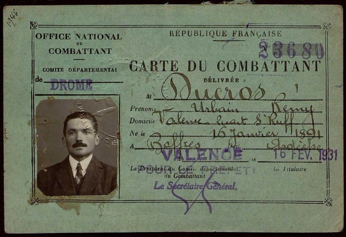 Ducros, Urbain Rémy