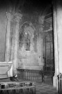 Étoile-sur-Rhône. - L'autel du transept sud de l'église Notre-Dame, avant sa dépose.