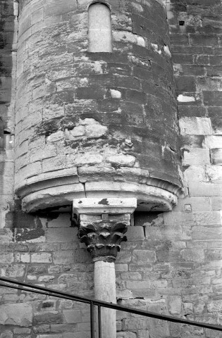 Saint-Donat-sur-l'Herbasse.- Le chevet de la chapelle des Évêques.