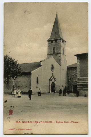 Bourg-lès-Valence.- L'église Saint-Pierre.